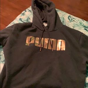 Grey puma sweatshirt